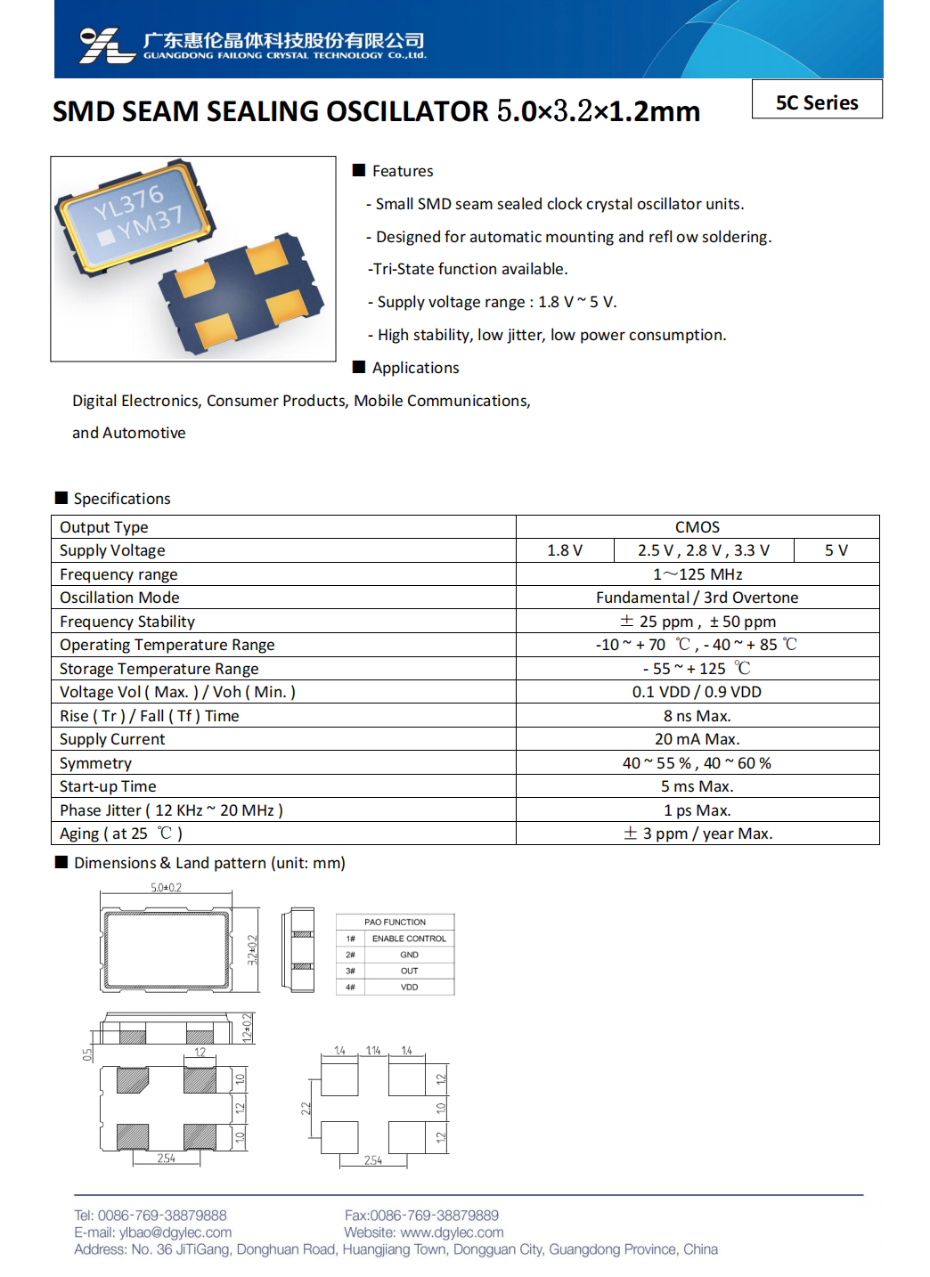 OSC 5032-5C